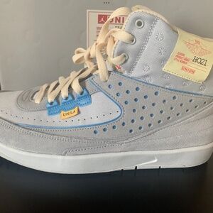 Nike Air Jordan 2 Retro SP Union Grey Fog Sz: 10